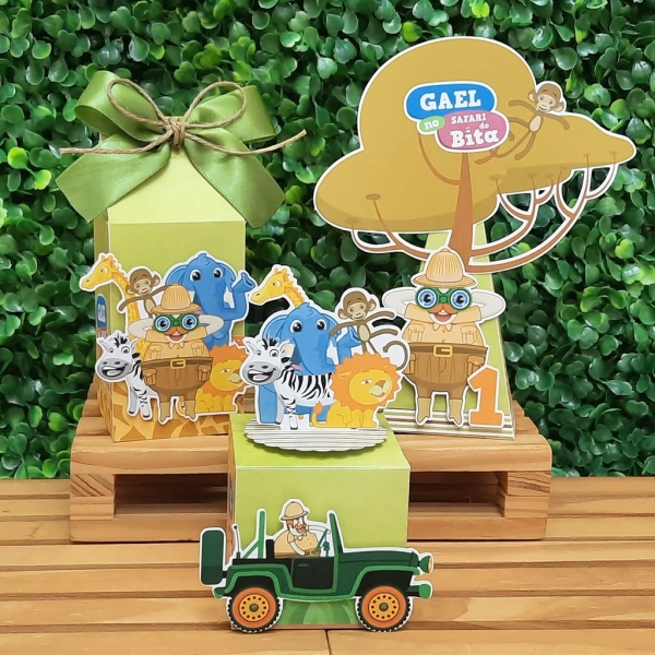 Kit Safari do Bita Clássico (30 peças)