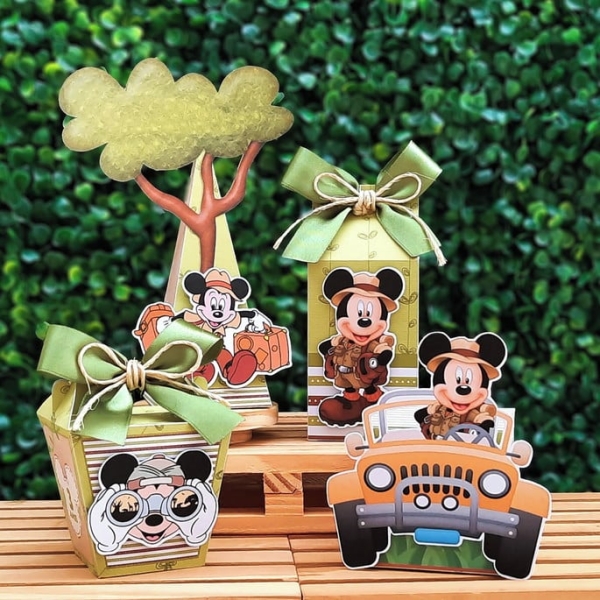 Kit Safari do Mickey Clássico (32 peças)