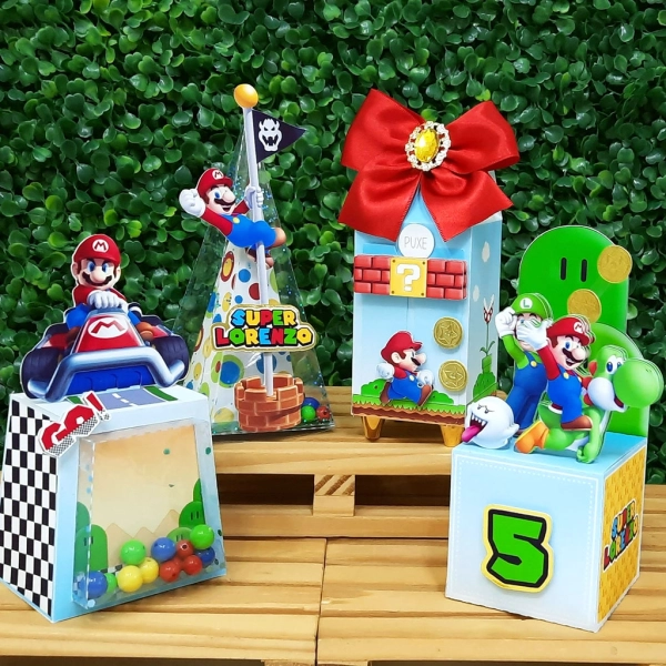 Kit Super Mario Premium (20 peças)