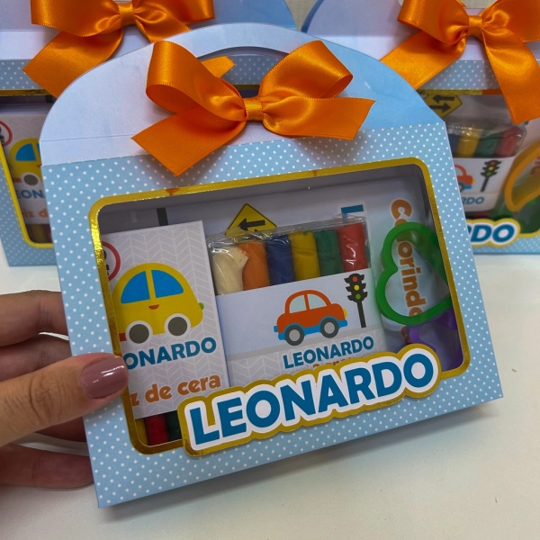 Kit Diversão na Maletinha Carrinhos