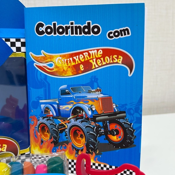 Kit Diversão na Maletinha Hot Wheels Monster Truck - Image 5