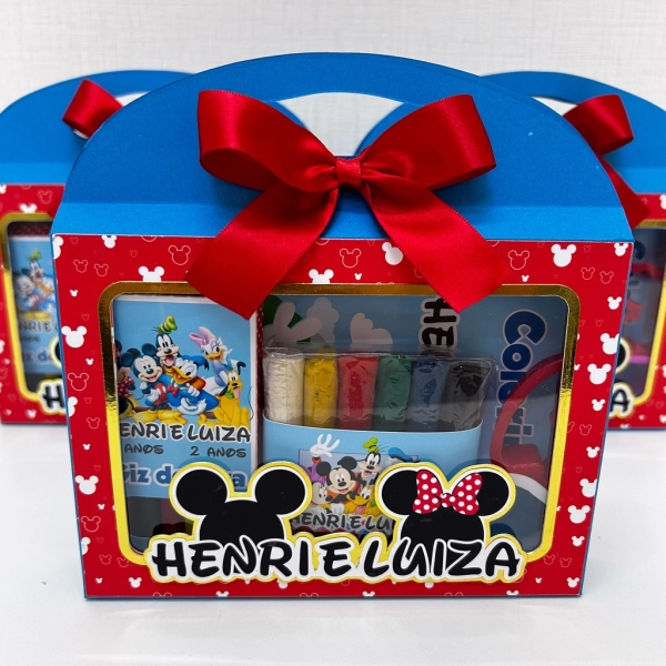 Kit Diversão na Maletinha Turma do Mickey