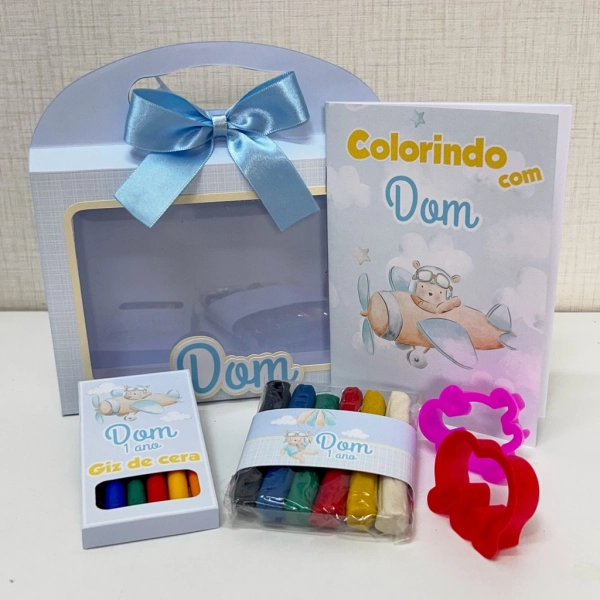 Kit Diversão na Maletinha Ursinho Aviador - Image 2