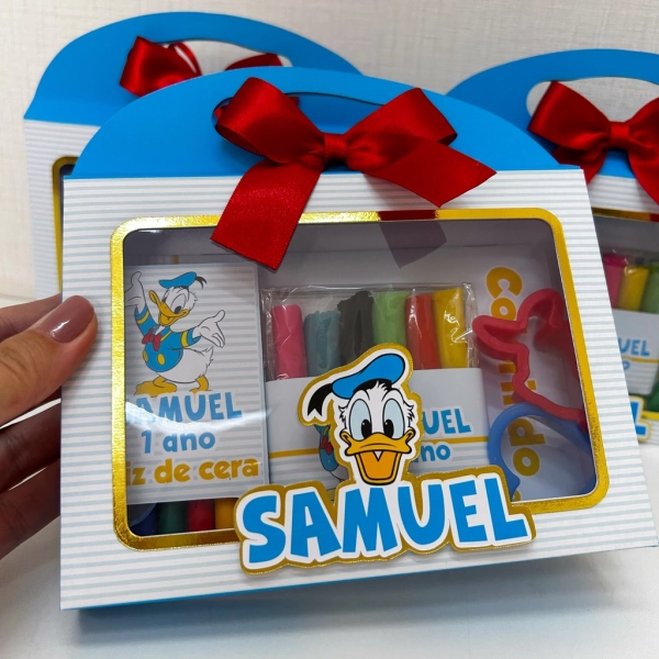 Kit Diversão na Maletinha Pato Donald