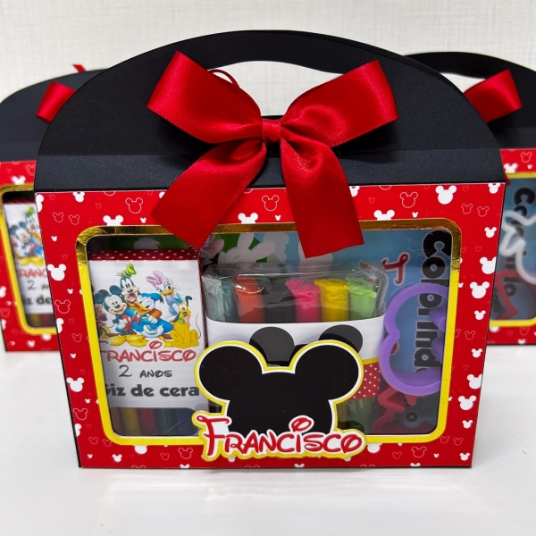 Kit Diversão na Maletinha Turma do Mickey