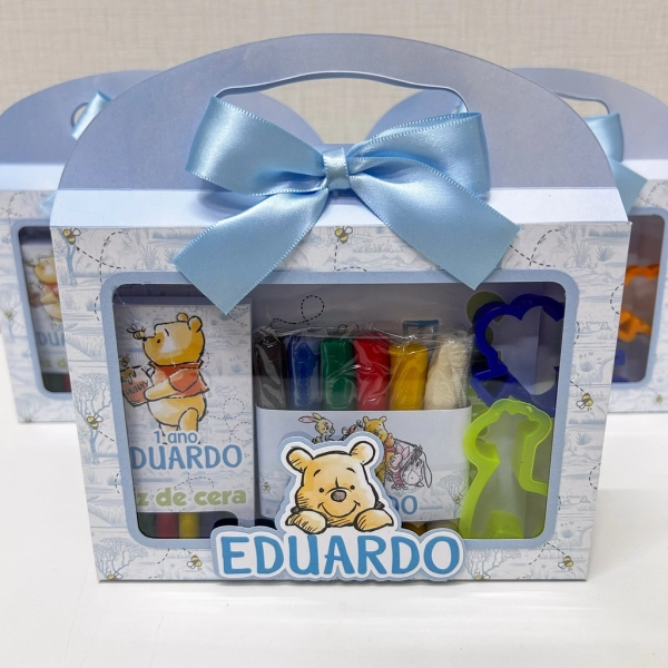 Kit Diversão na Maletinha Ursinho Pooh
