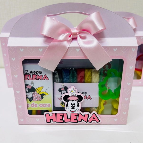 Kit Diversão na Maletinha Minnie Vintage